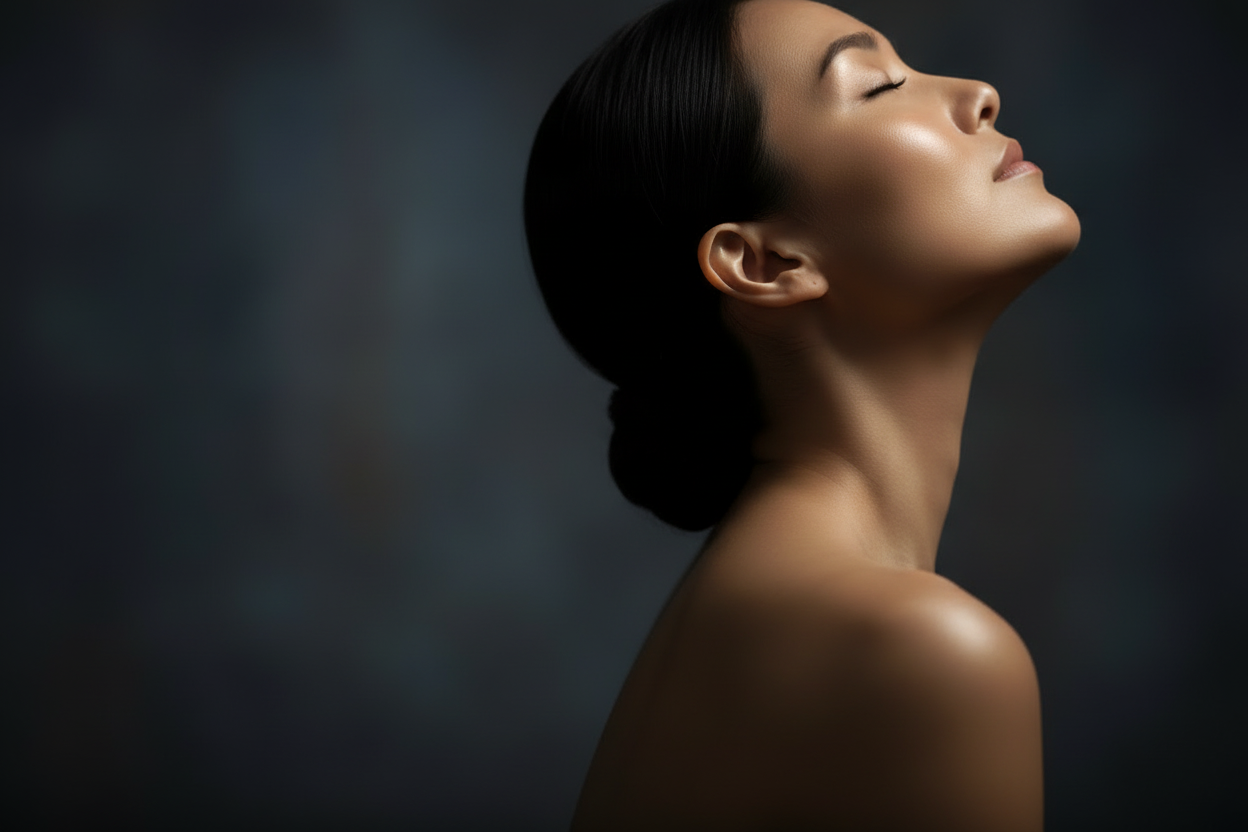 make her face the other way and more off in the corner instead of dead center